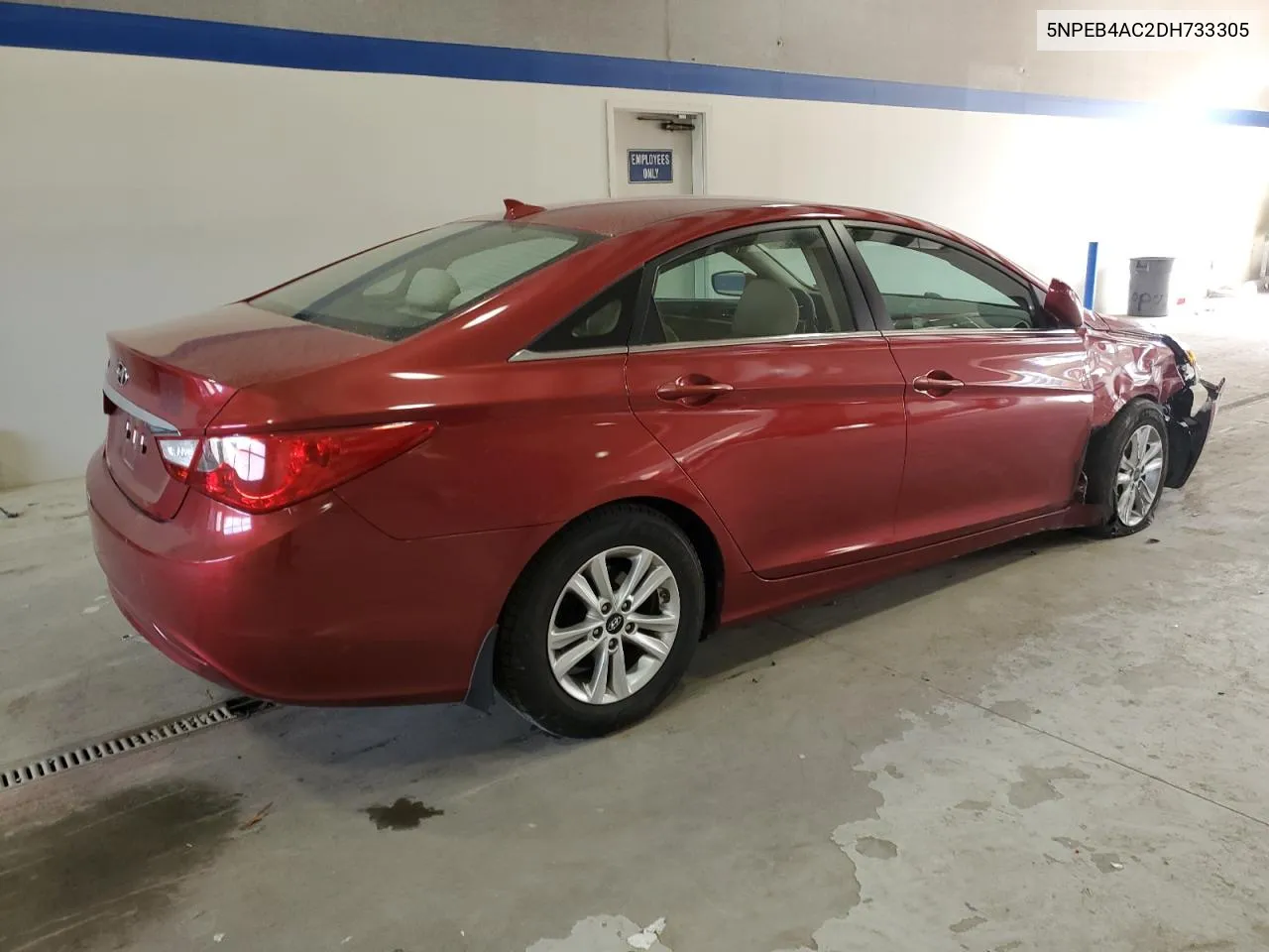 2013 Hyundai Sonata Gls VIN: 5NPEB4AC2DH733305 Lot: 79338734