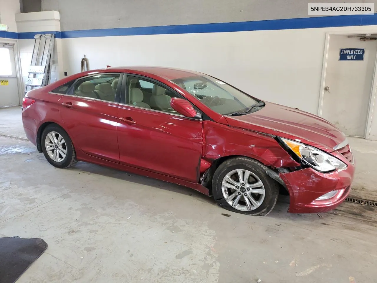 2013 Hyundai Sonata Gls VIN: 5NPEB4AC2DH733305 Lot: 79338734