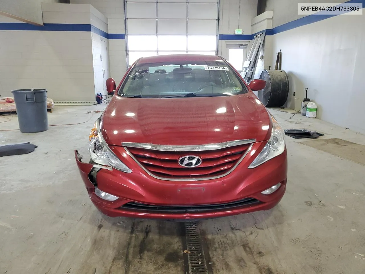 2013 Hyundai Sonata Gls VIN: 5NPEB4AC2DH733305 Lot: 79338734