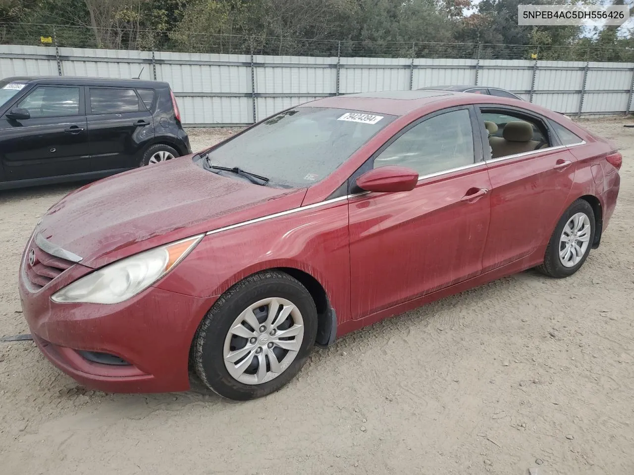 2013 Hyundai Sonata Gls VIN: 5NPEB4AC5DH556426 Lot: 79424394