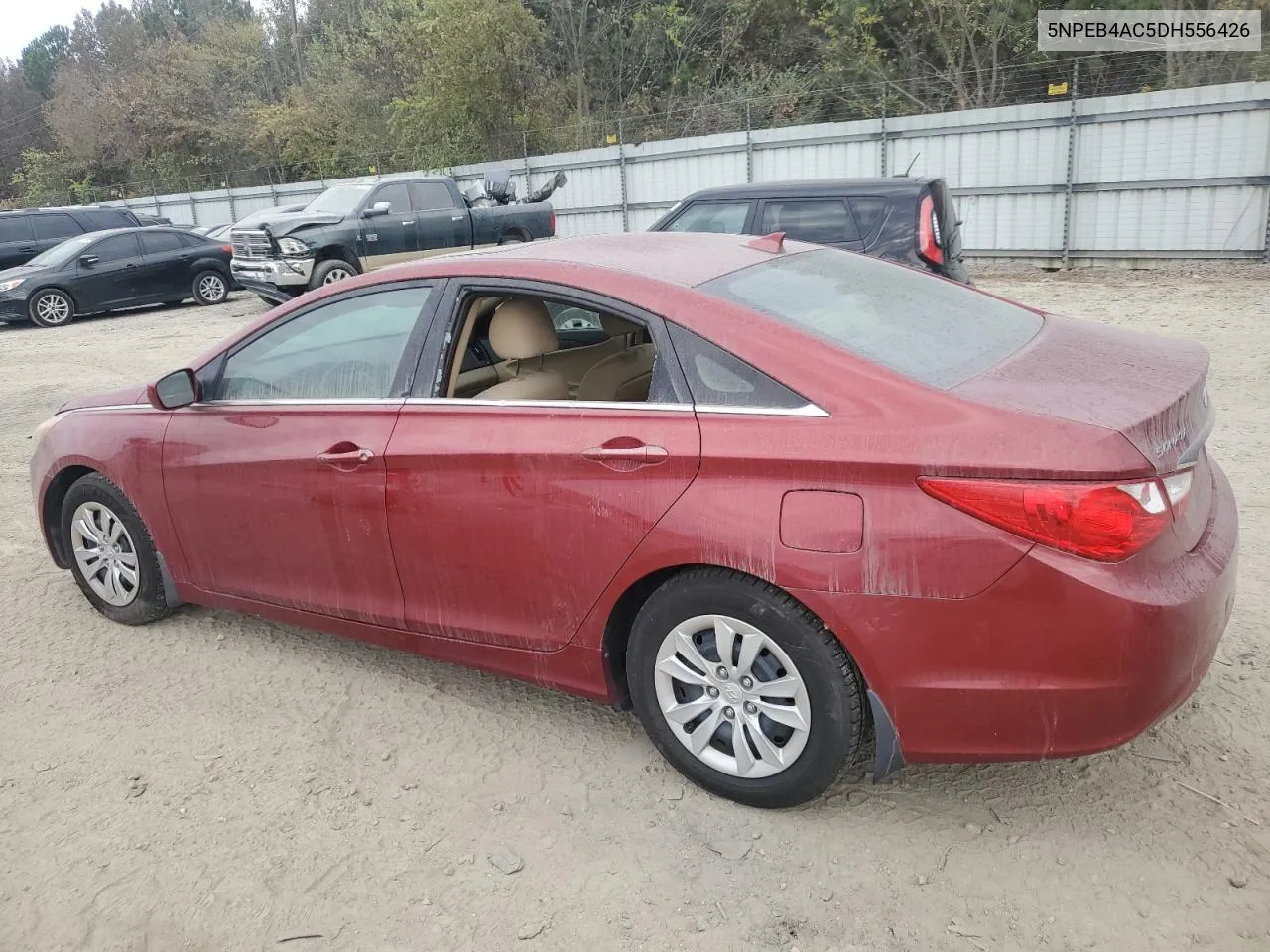 2013 Hyundai Sonata Gls VIN: 5NPEB4AC5DH556426 Lot: 79424394