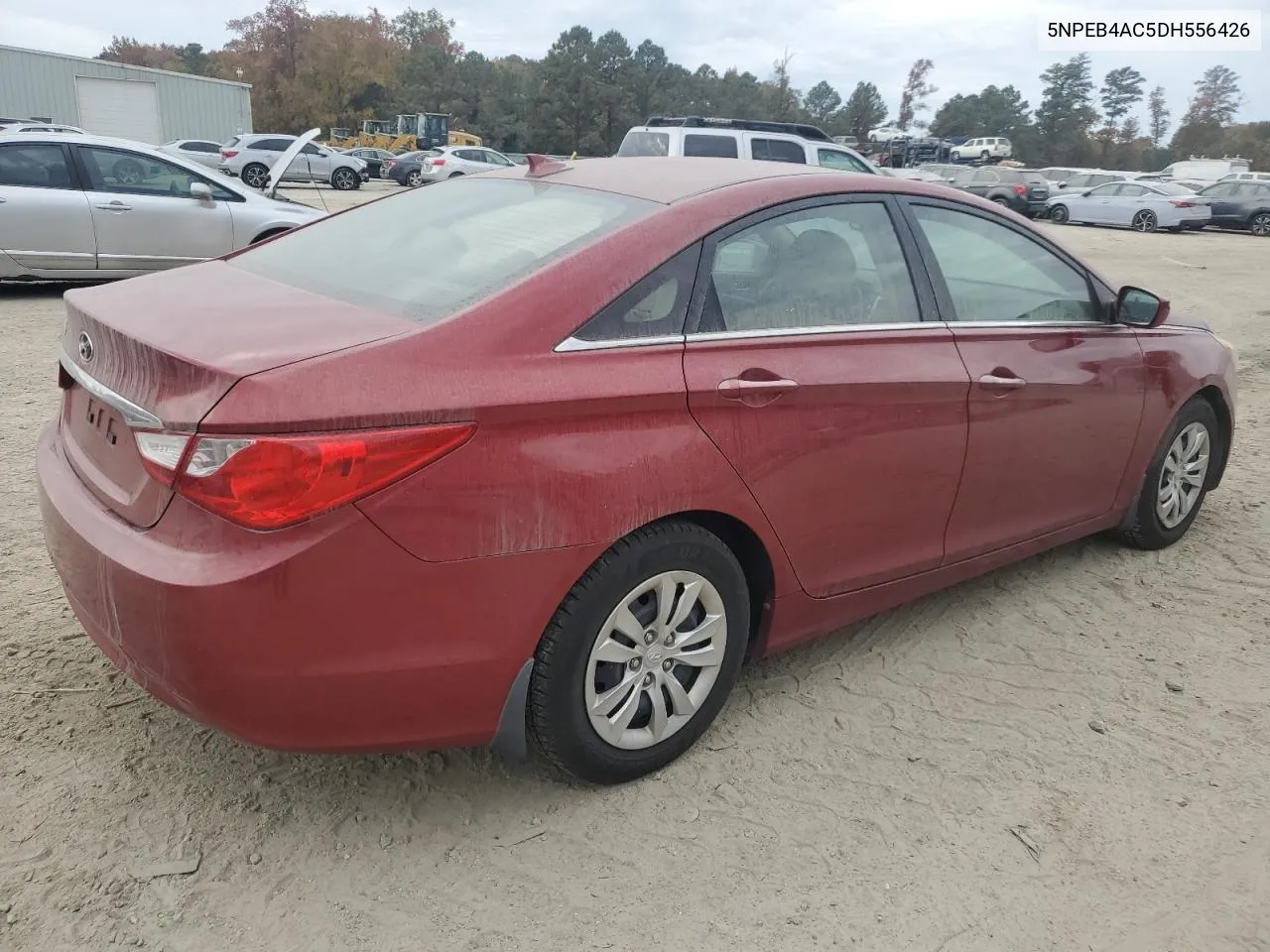 2013 Hyundai Sonata Gls VIN: 5NPEB4AC5DH556426 Lot: 79424394