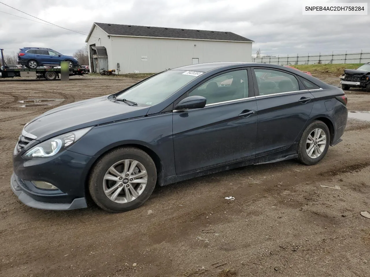 2013 Hyundai Sonata Gls VIN: 5NPEB4AC2DH758284 Lot: 79435384