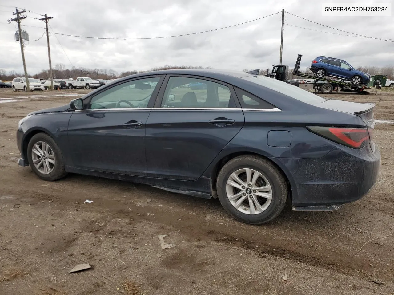 2013 Hyundai Sonata Gls VIN: 5NPEB4AC2DH758284 Lot: 79435384