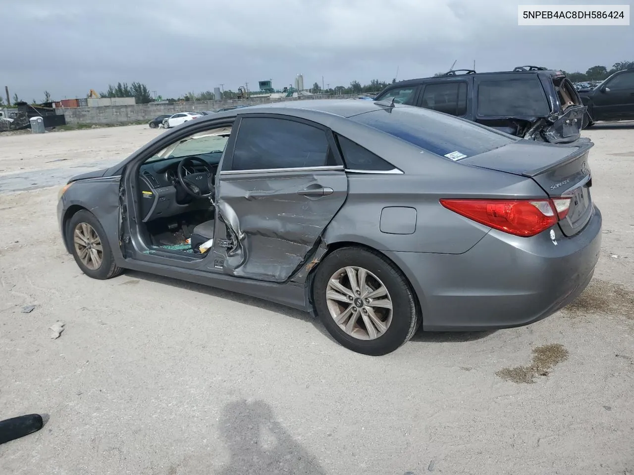 2013 Hyundai Sonata Gls VIN: 5NPEB4AC8DH586424 Lot: 79467914