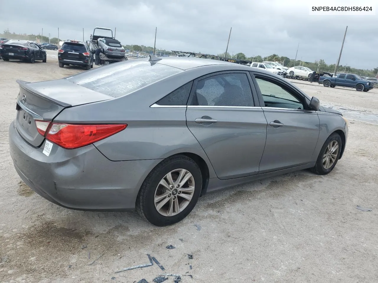 2013 Hyundai Sonata Gls VIN: 5NPEB4AC8DH586424 Lot: 79467914