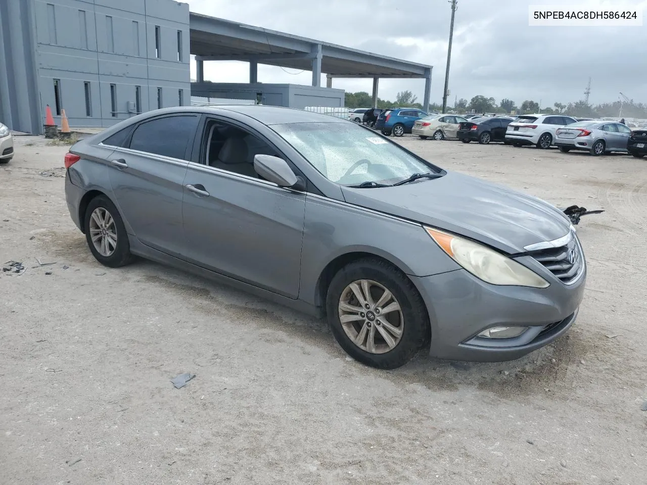 2013 Hyundai Sonata Gls VIN: 5NPEB4AC8DH586424 Lot: 79467914