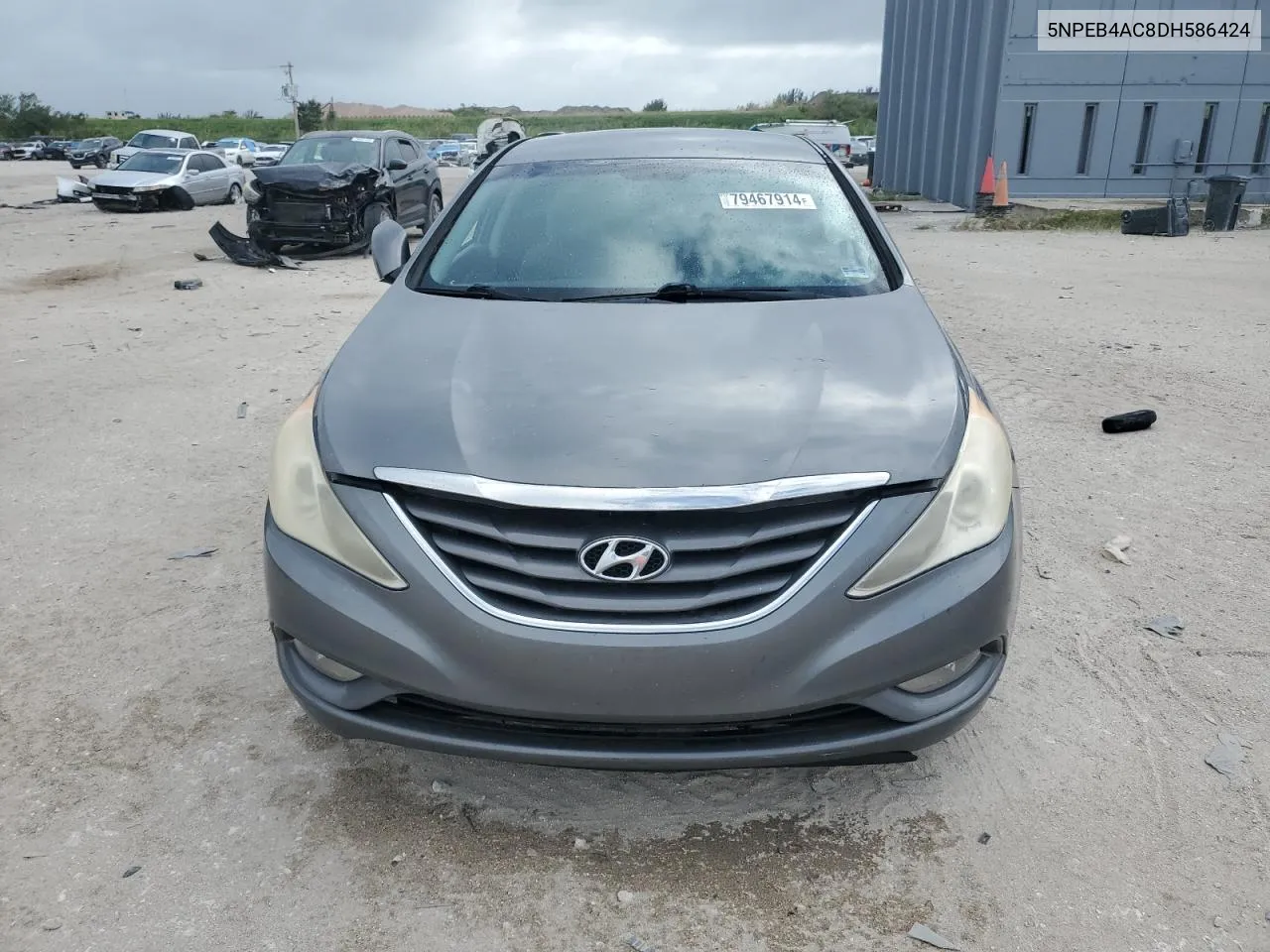 2013 Hyundai Sonata Gls VIN: 5NPEB4AC8DH586424 Lot: 79467914