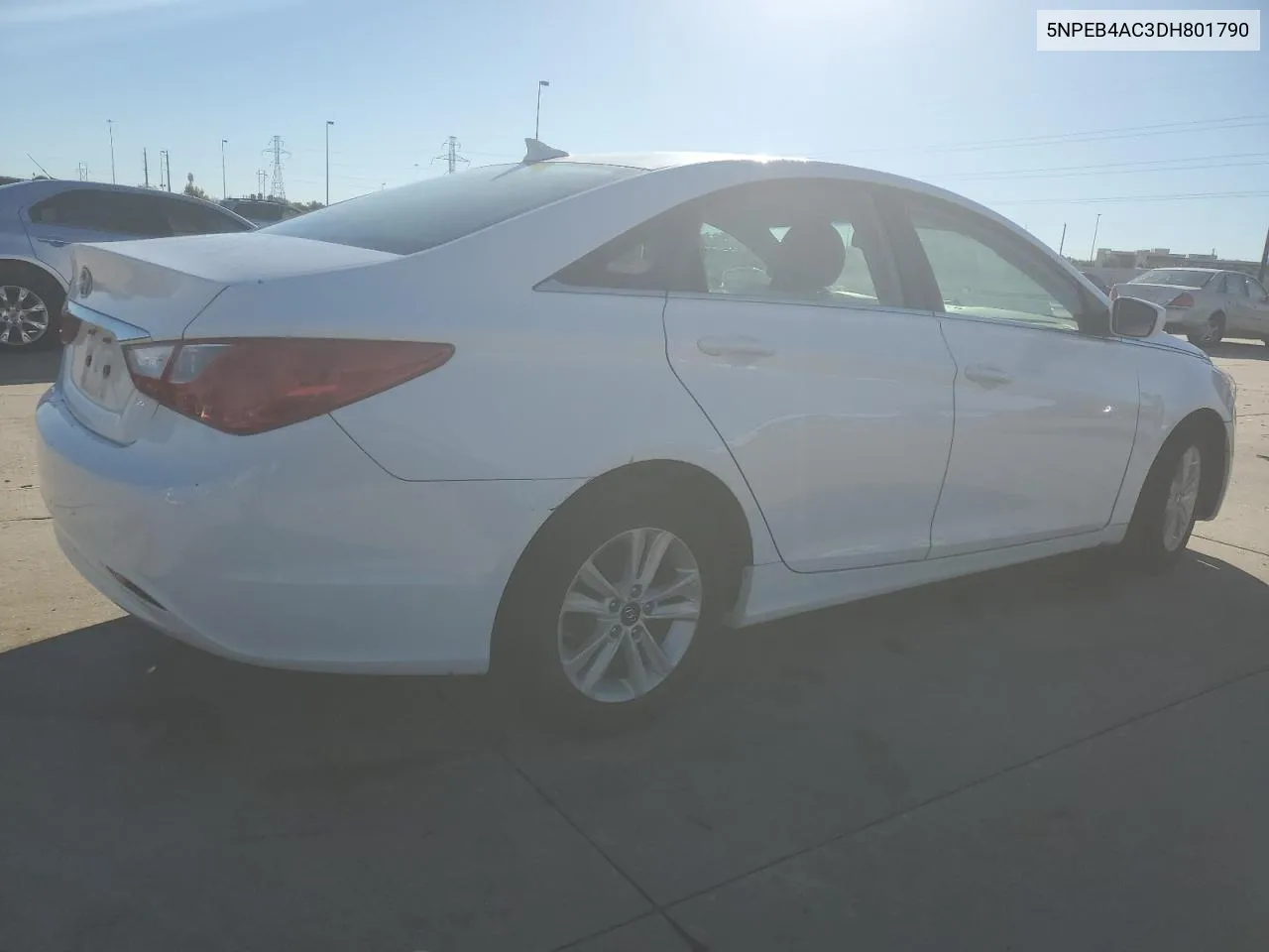 2013 Hyundai Sonata Gls VIN: 5NPEB4AC3DH801790 Lot: 79764194