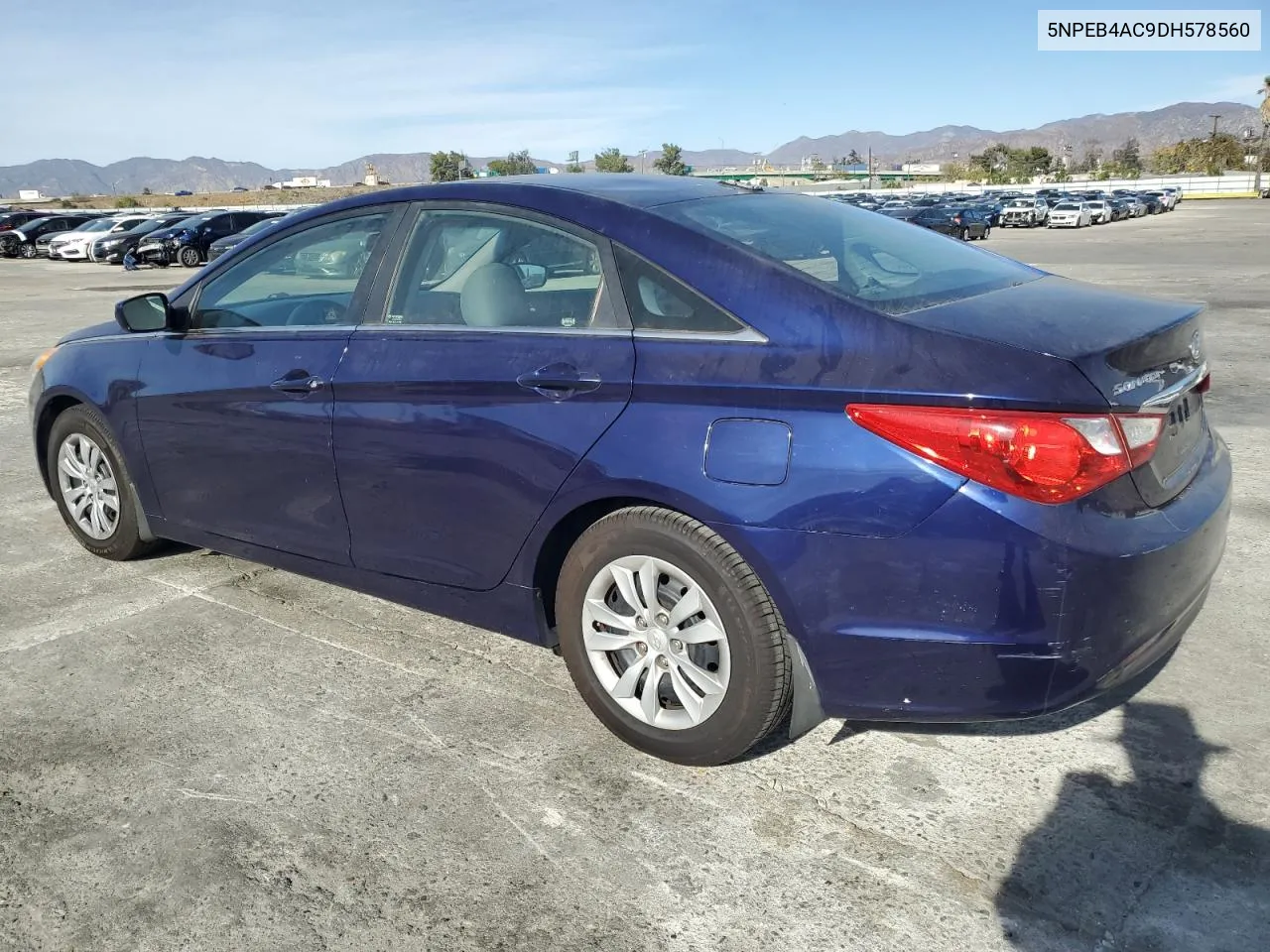 2013 Hyundai Sonata Gls VIN: 5NPEB4AC9DH578560 Lot: 79773914