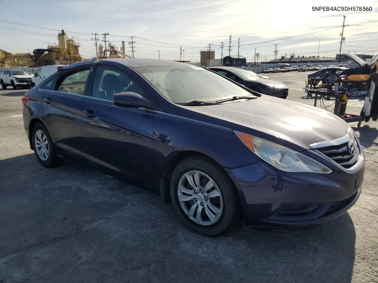 2013 Hyundai Sonata Gls VIN: 5NPEB4AC9DH578560 Lot: 79773914