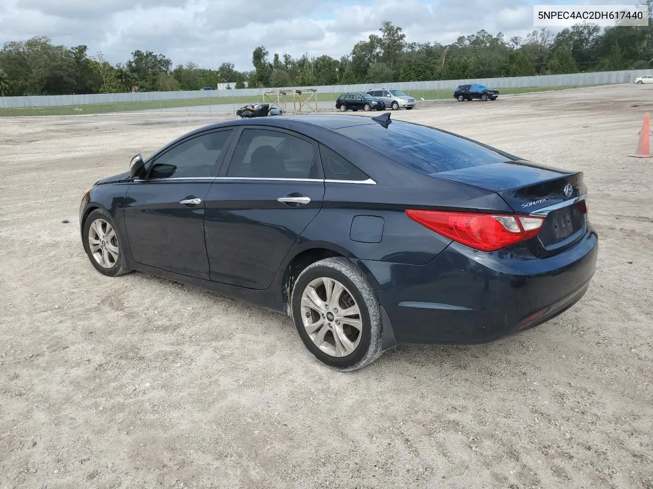 2013 Hyundai Sonata Se VIN: 5NPEC4AC2DH617440 Lot: 79777174