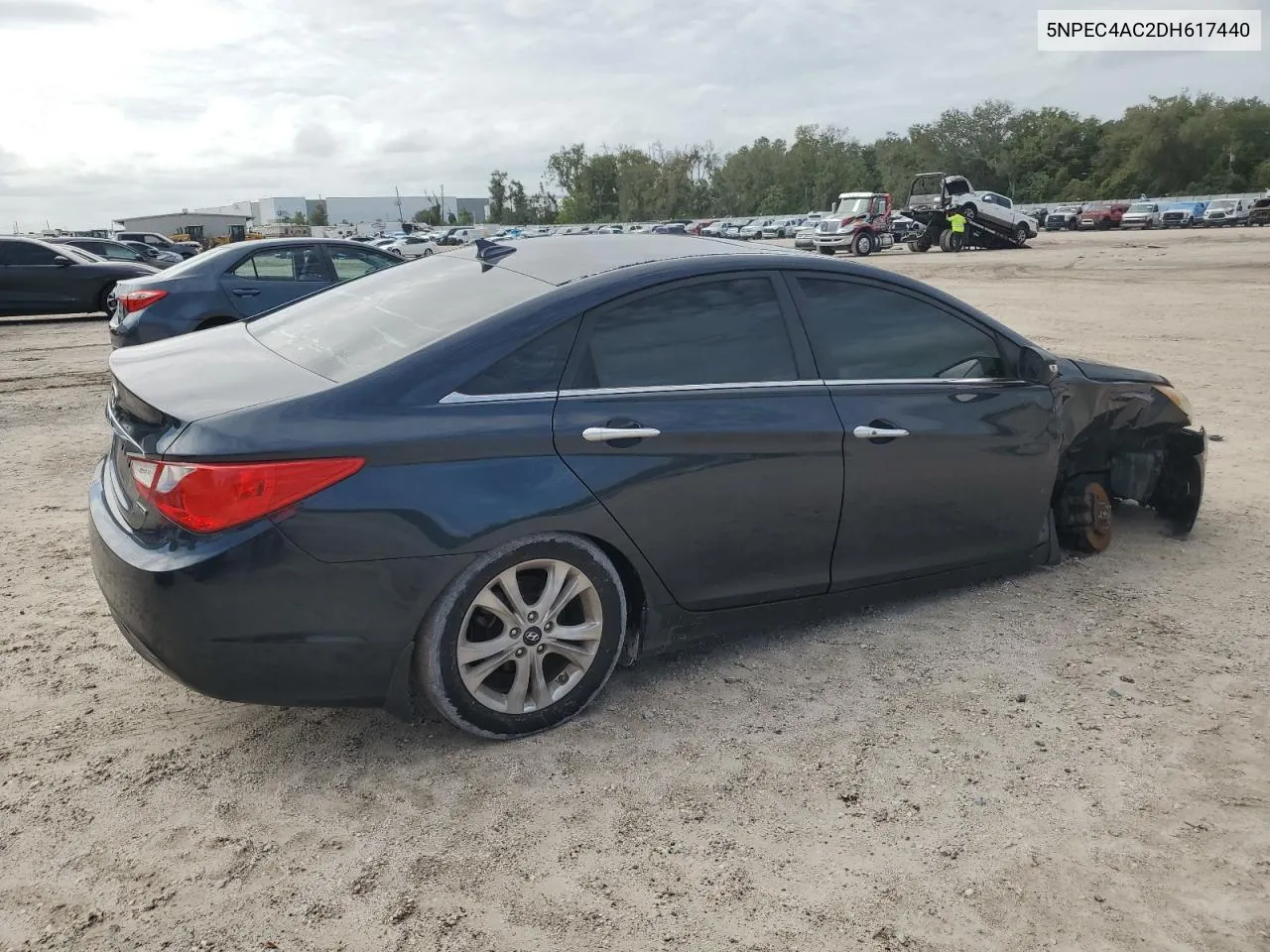 2013 Hyundai Sonata Se VIN: 5NPEC4AC2DH617440 Lot: 79777174