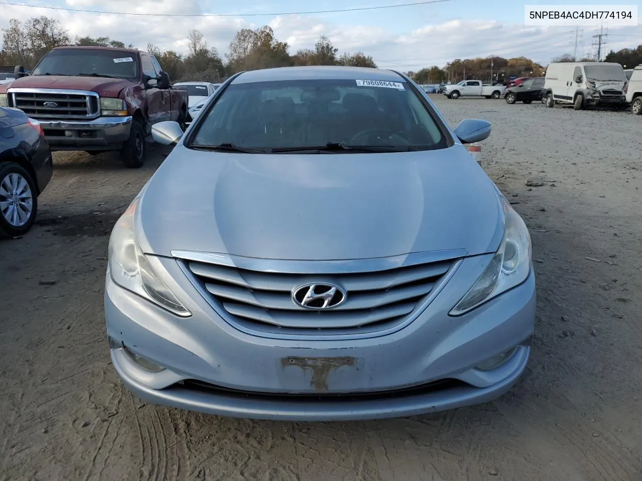 2013 Hyundai Sonata Gls VIN: 5NPEB4AC4DH774194 Lot: 79808644