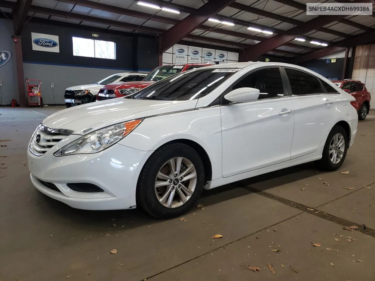 2013 Hyundai Sonata Gls VIN: 5NPEB4ACXDH699386 Lot: 79899814