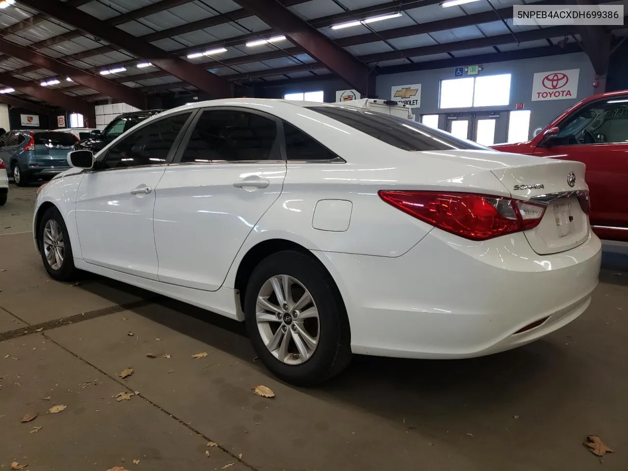 2013 Hyundai Sonata Gls VIN: 5NPEB4ACXDH699386 Lot: 79899814