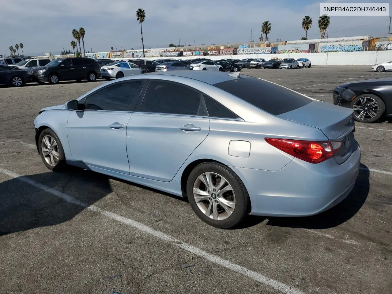 2013 Hyundai Sonata Gls VIN: 5NPEB4AC2DH746443 Lot: 79974424