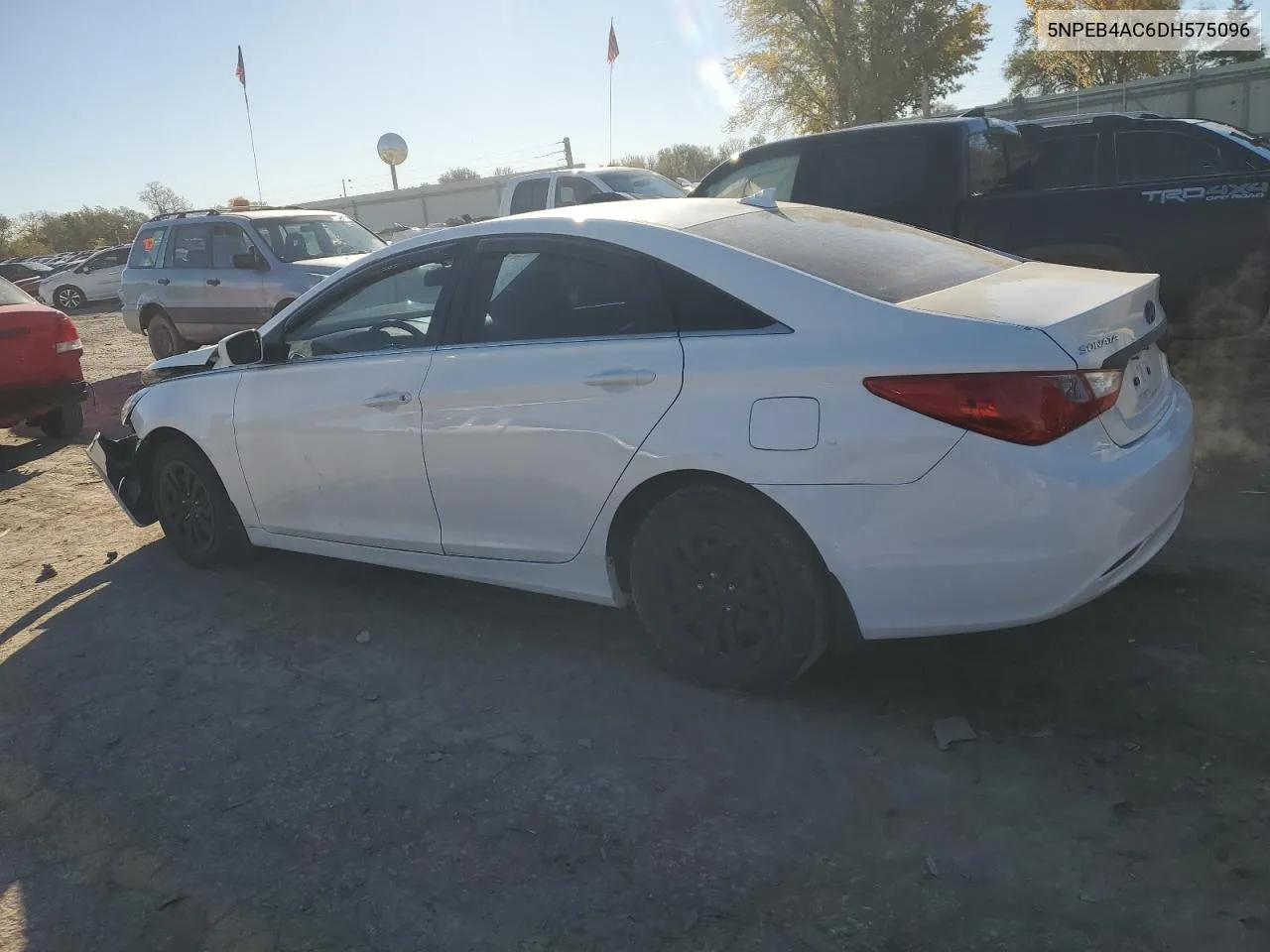 2013 Hyundai Sonata Gls VIN: 5NPEB4AC6DH575096 Lot: 80338434