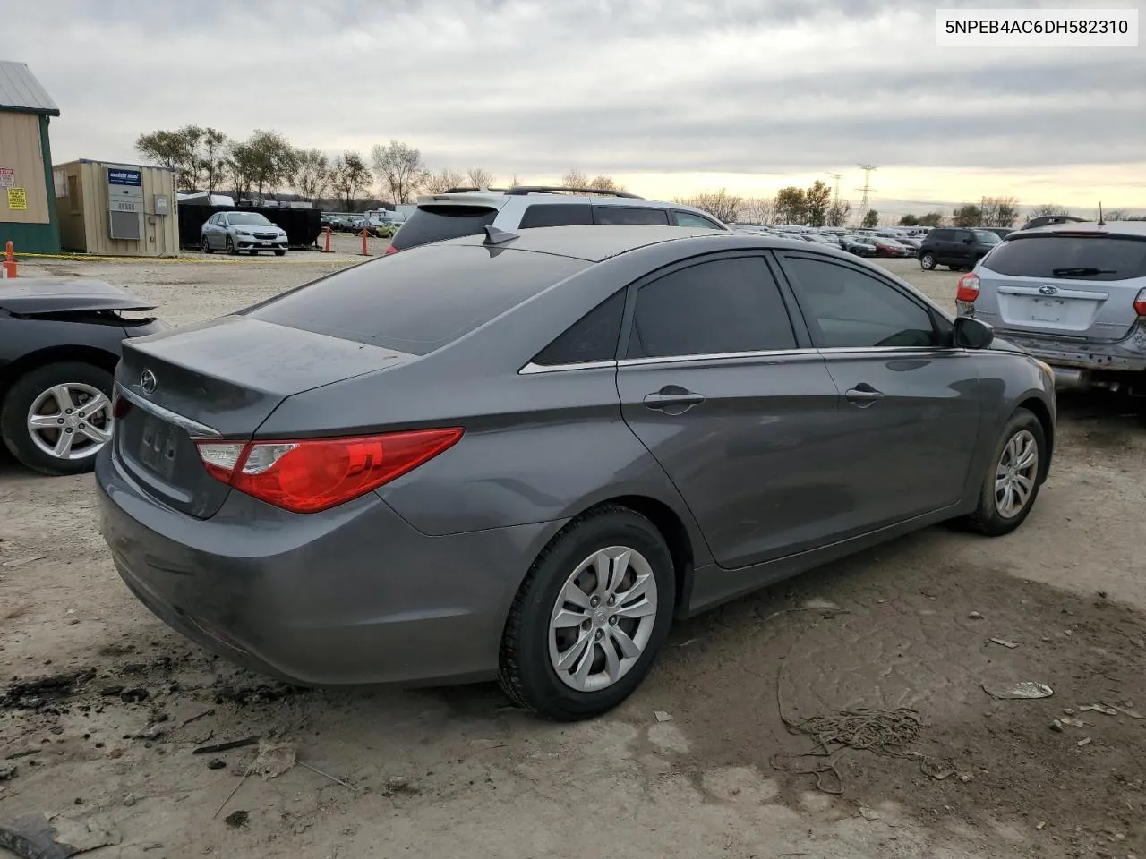 2013 Hyundai Sonata Gls VIN: 5NPEB4AC6DH582310 Lot: 80479144