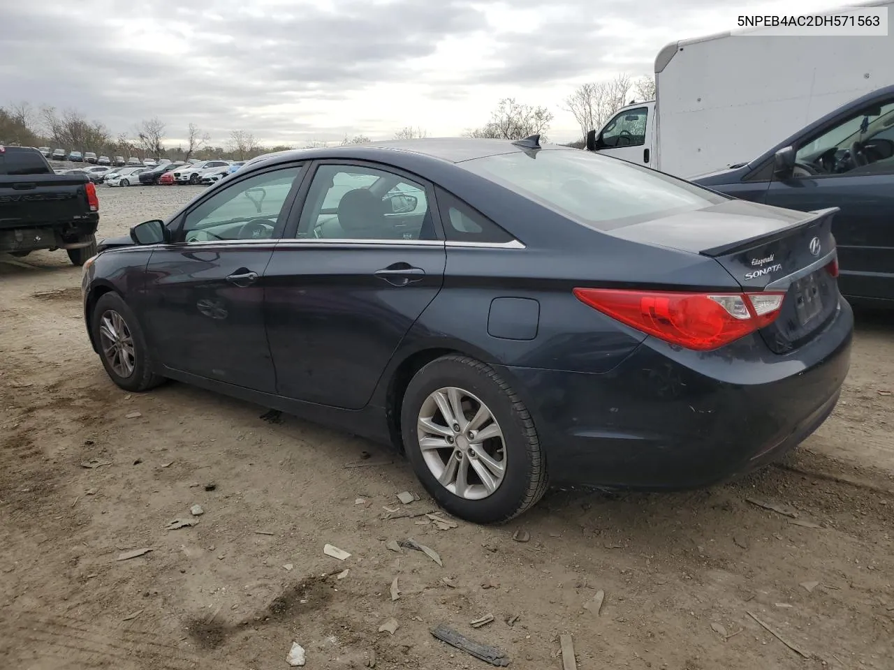 2013 Hyundai Sonata Gls VIN: 5NPEB4AC2DH571563 Lot: 80698544