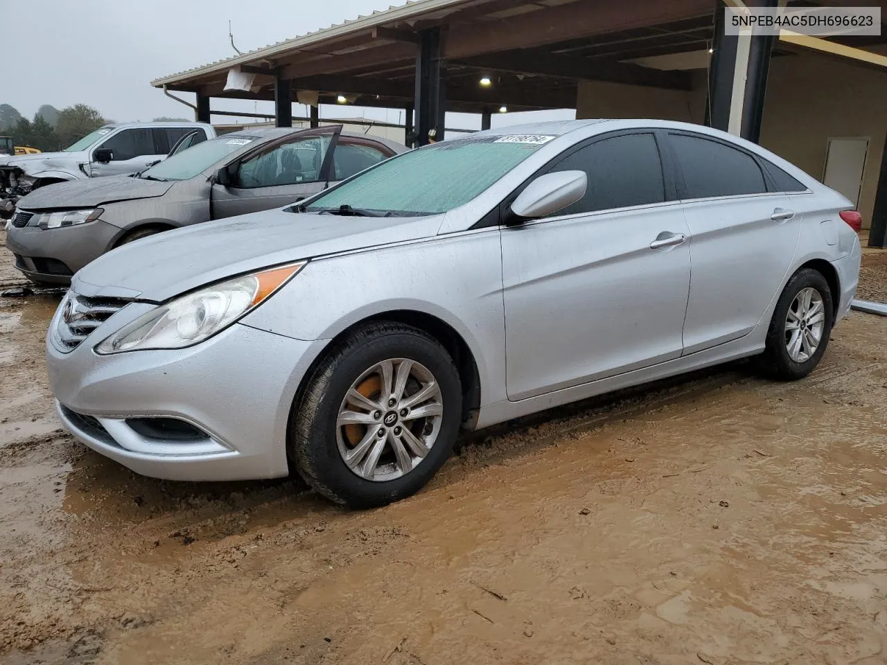 2013 Hyundai Sonata Gls VIN: 5NPEB4AC5DH696623 Lot: 81198764