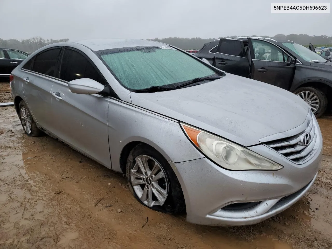 2013 Hyundai Sonata Gls VIN: 5NPEB4AC5DH696623 Lot: 81198764