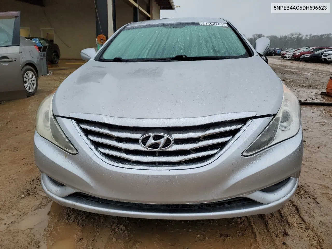 2013 Hyundai Sonata Gls VIN: 5NPEB4AC5DH696623 Lot: 81198764