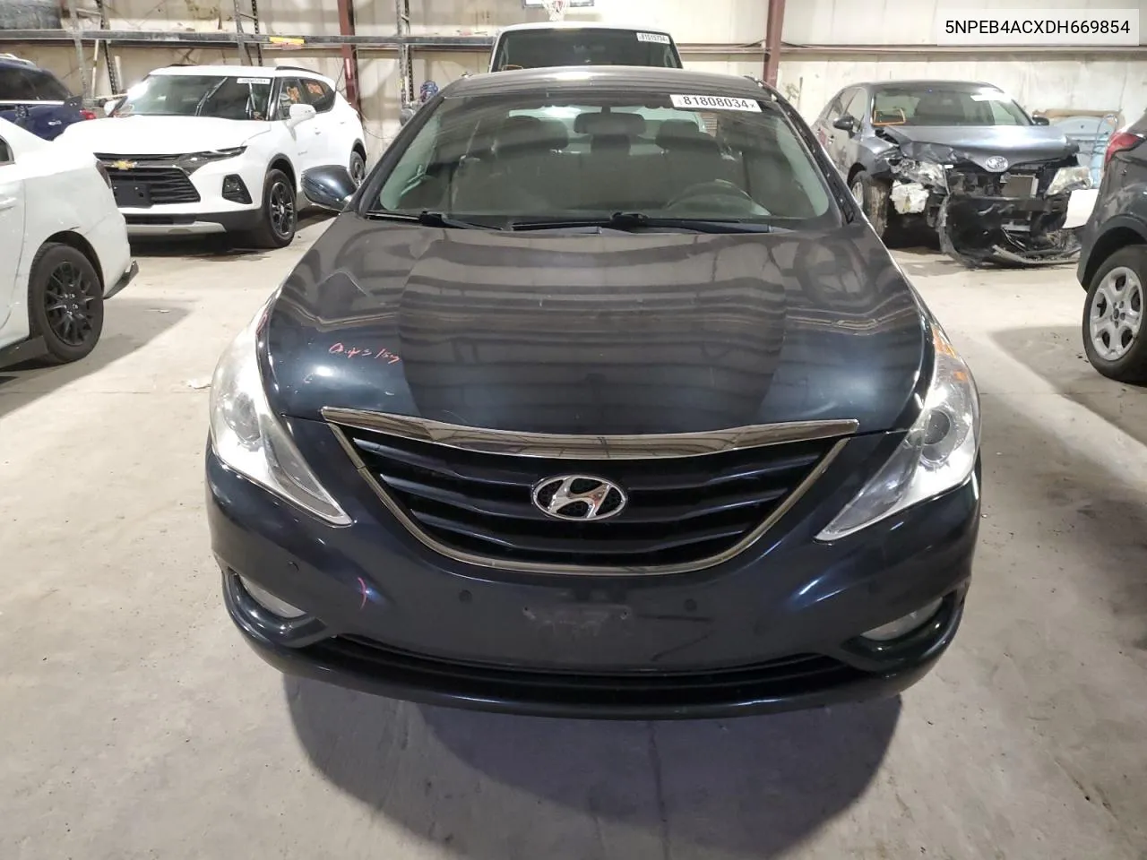 2013 Hyundai Sonata Gls VIN: 5NPEB4ACXDH669854 Lot: 81808034