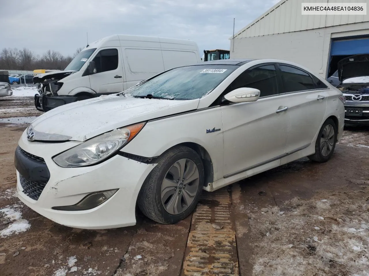 KMHEC4A48EA104836 2014 Hyundai Sonata Hybrid