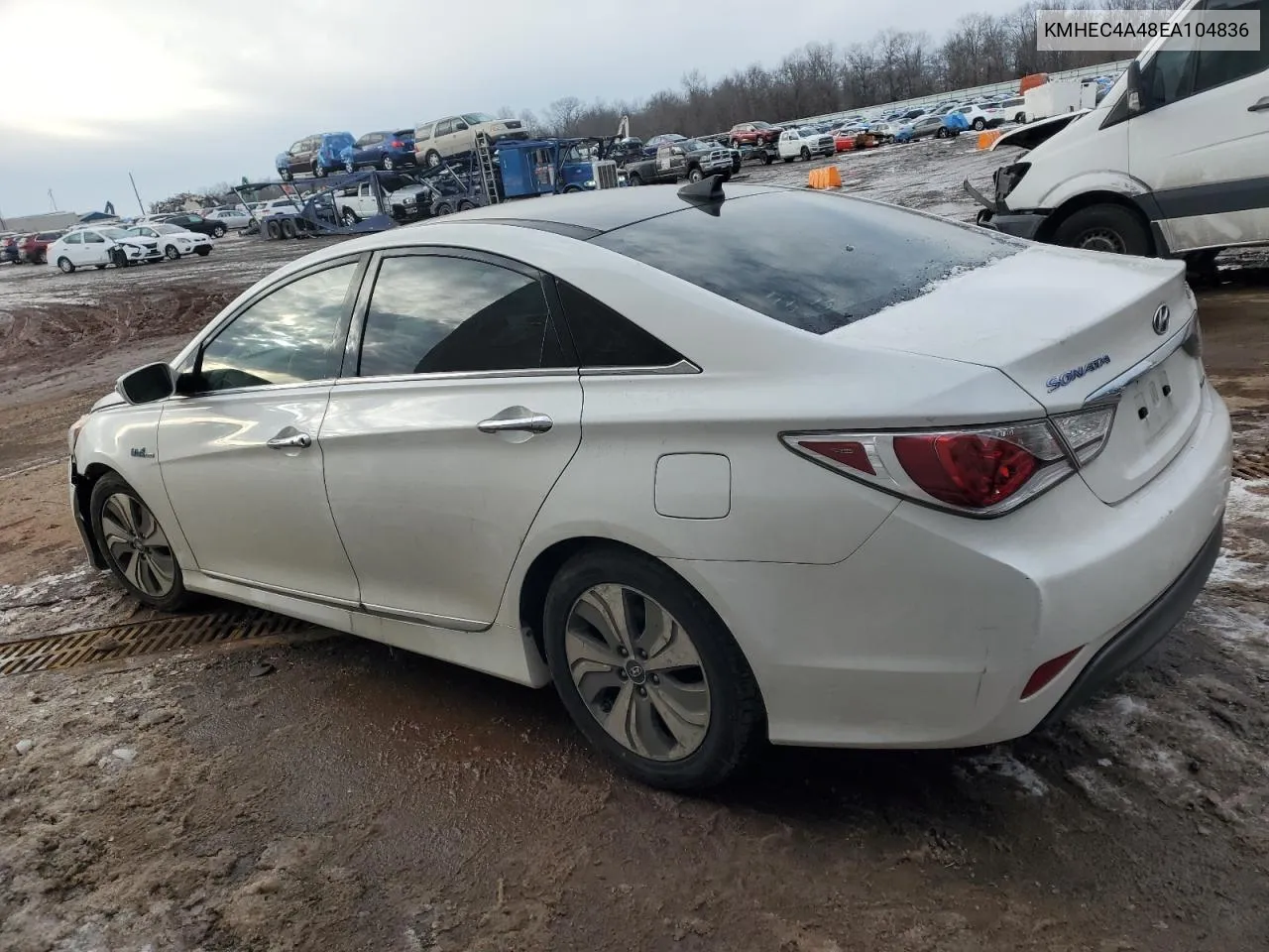 KMHEC4A48EA104836 2014 Hyundai Sonata Hybrid