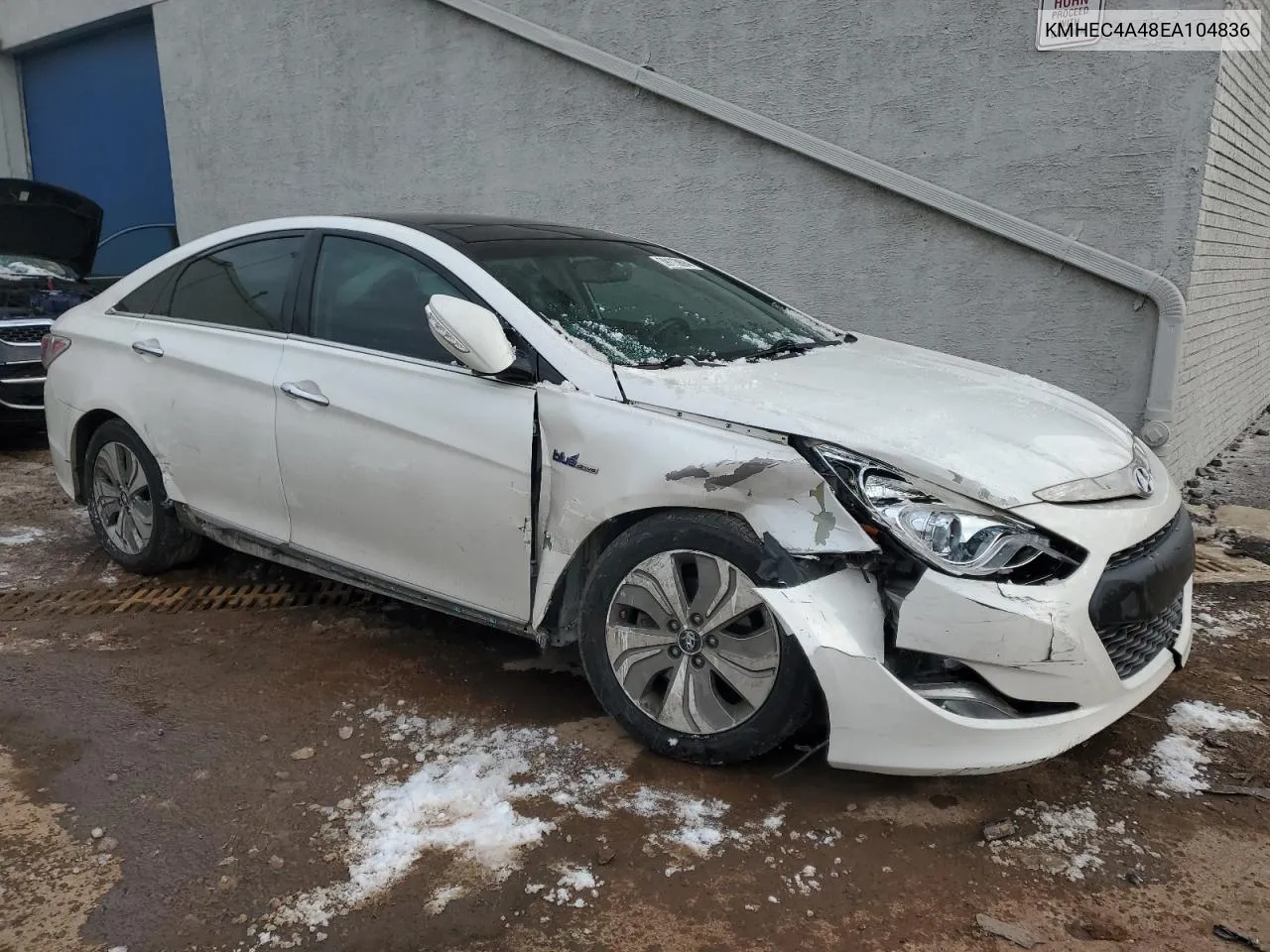 KMHEC4A48EA104836 2014 Hyundai Sonata Hybrid