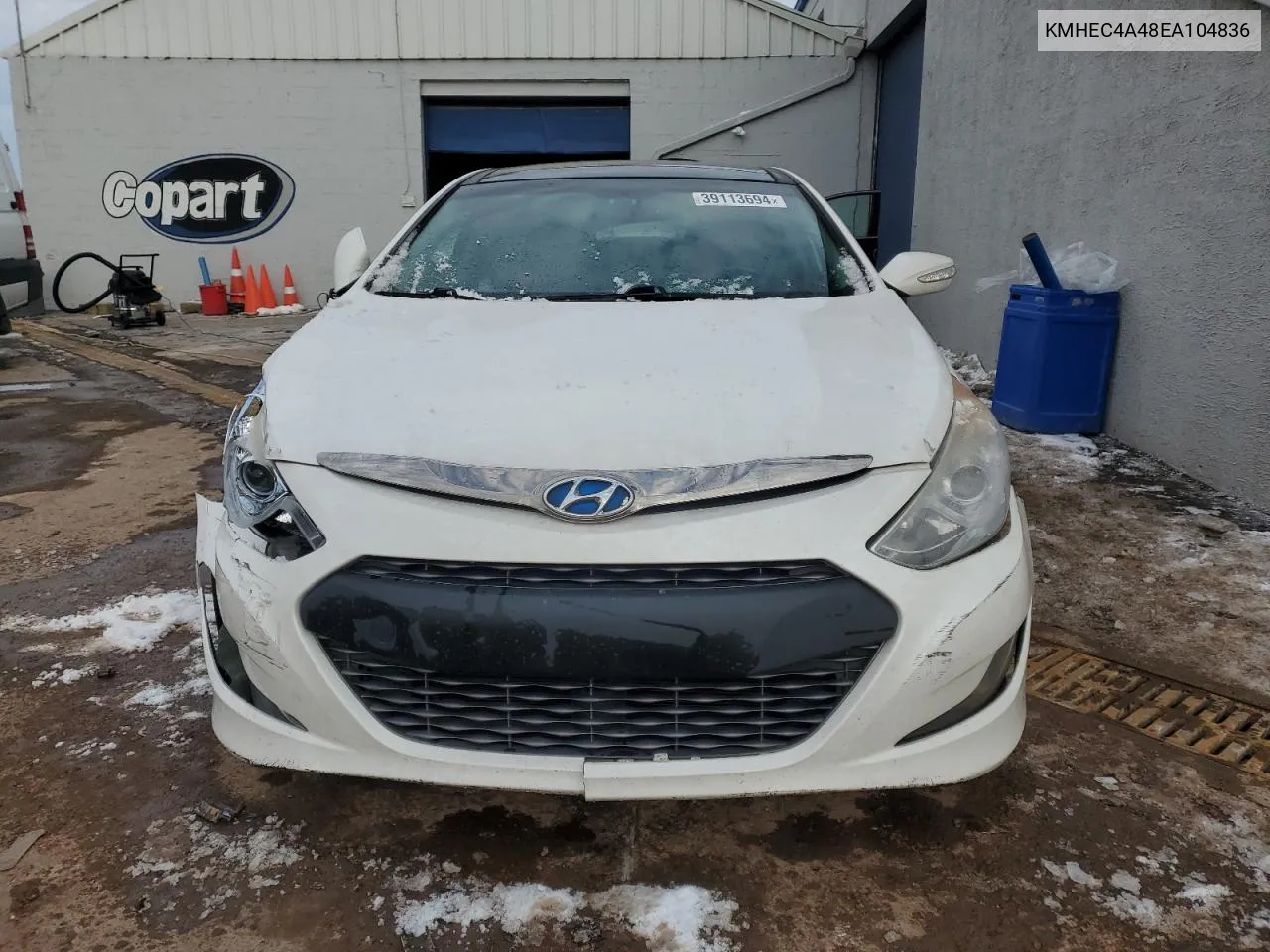 KMHEC4A48EA104836 2014 Hyundai Sonata Hybrid