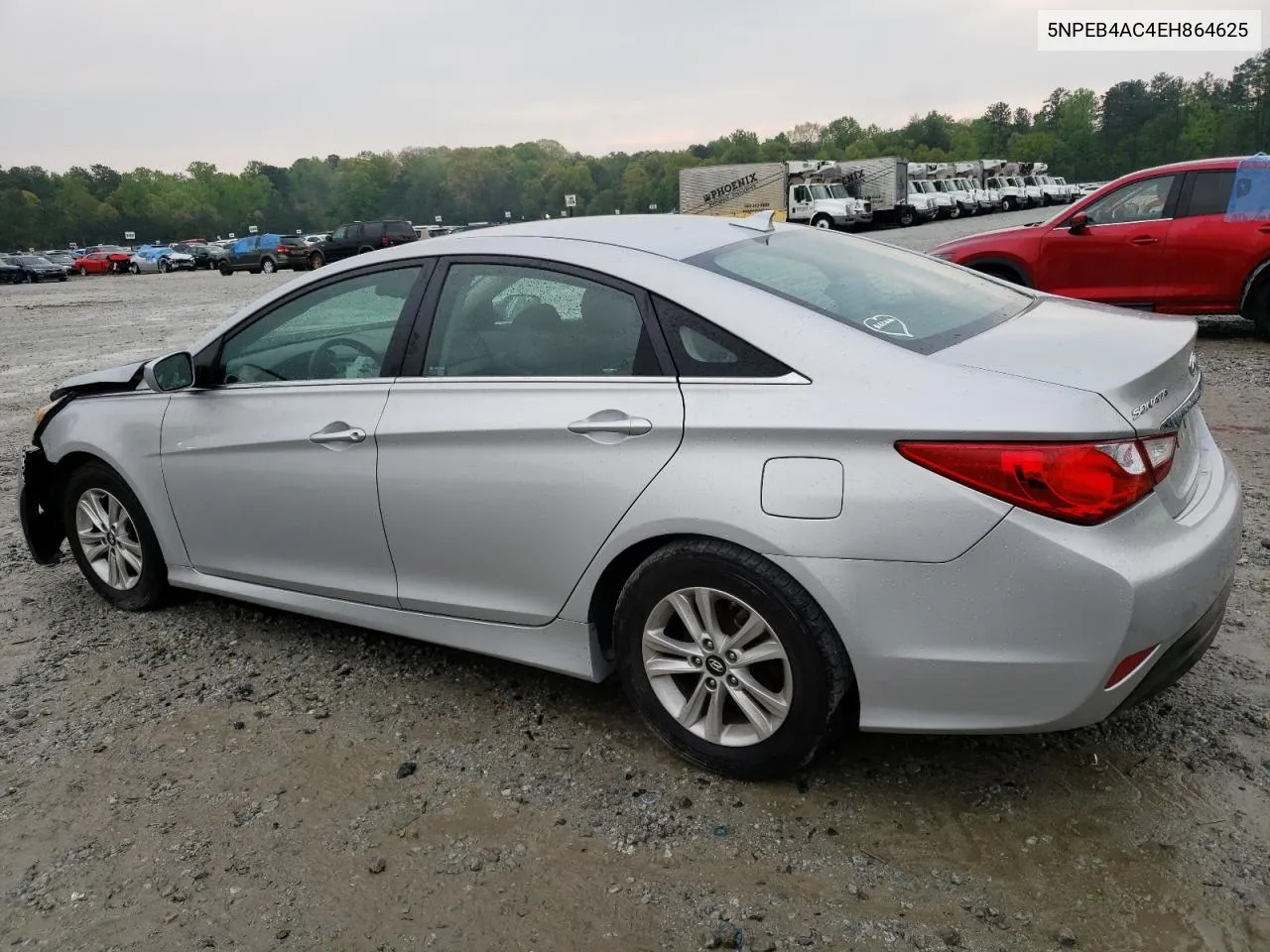 2014 Hyundai Sonata Gls VIN: 5NPEB4AC4EH864625 Lot: 45917384