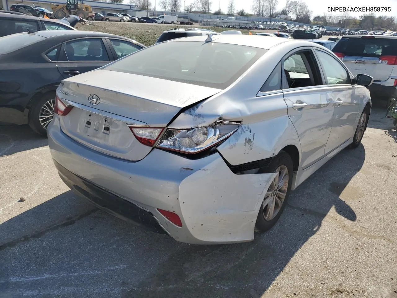 2014 Hyundai Sonata Gls VIN: 5NPEB4ACXEH858795 Lot: 46644294