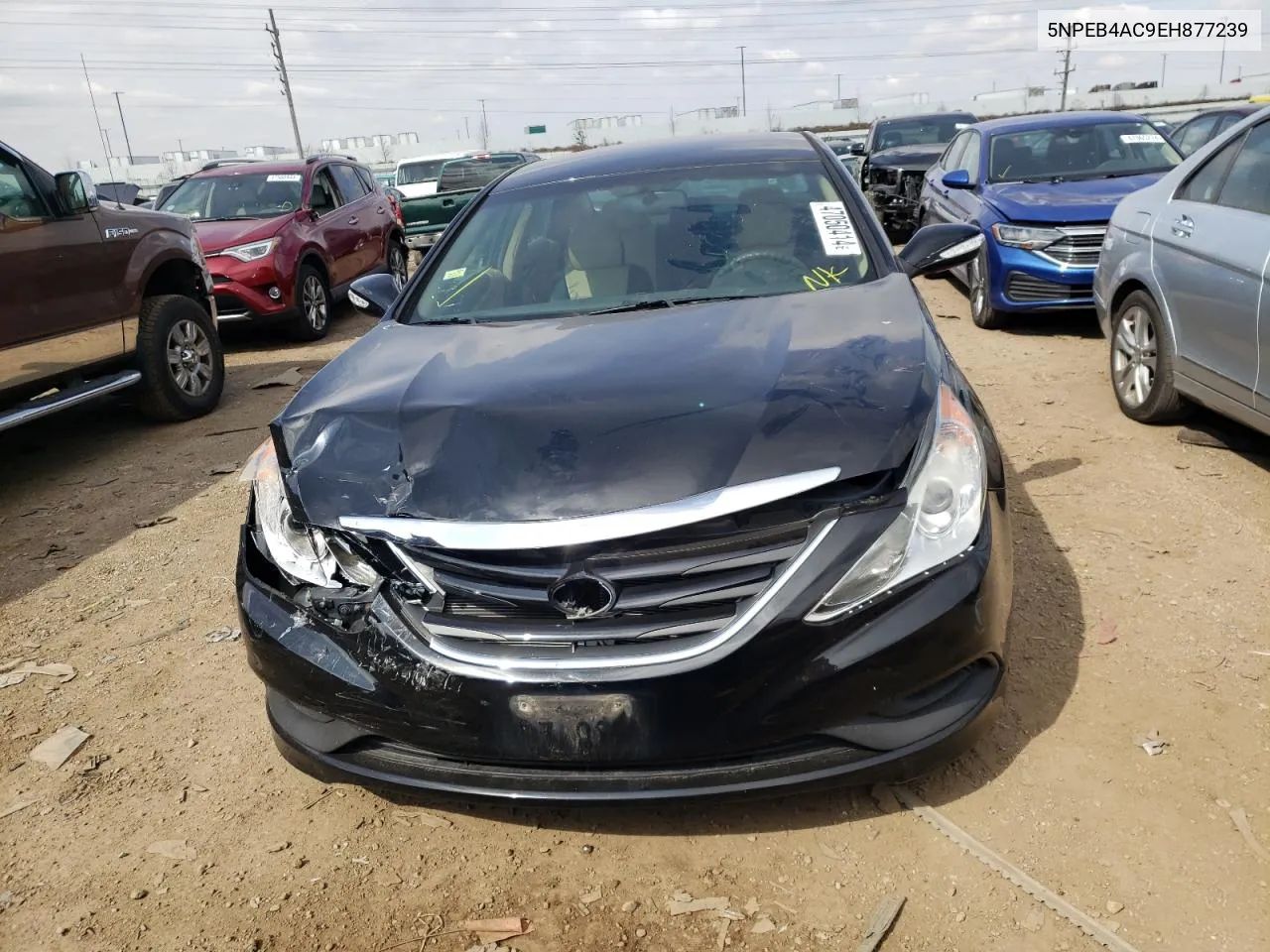 5NPEB4AC9EH877239 2014 Hyundai Sonata Gls