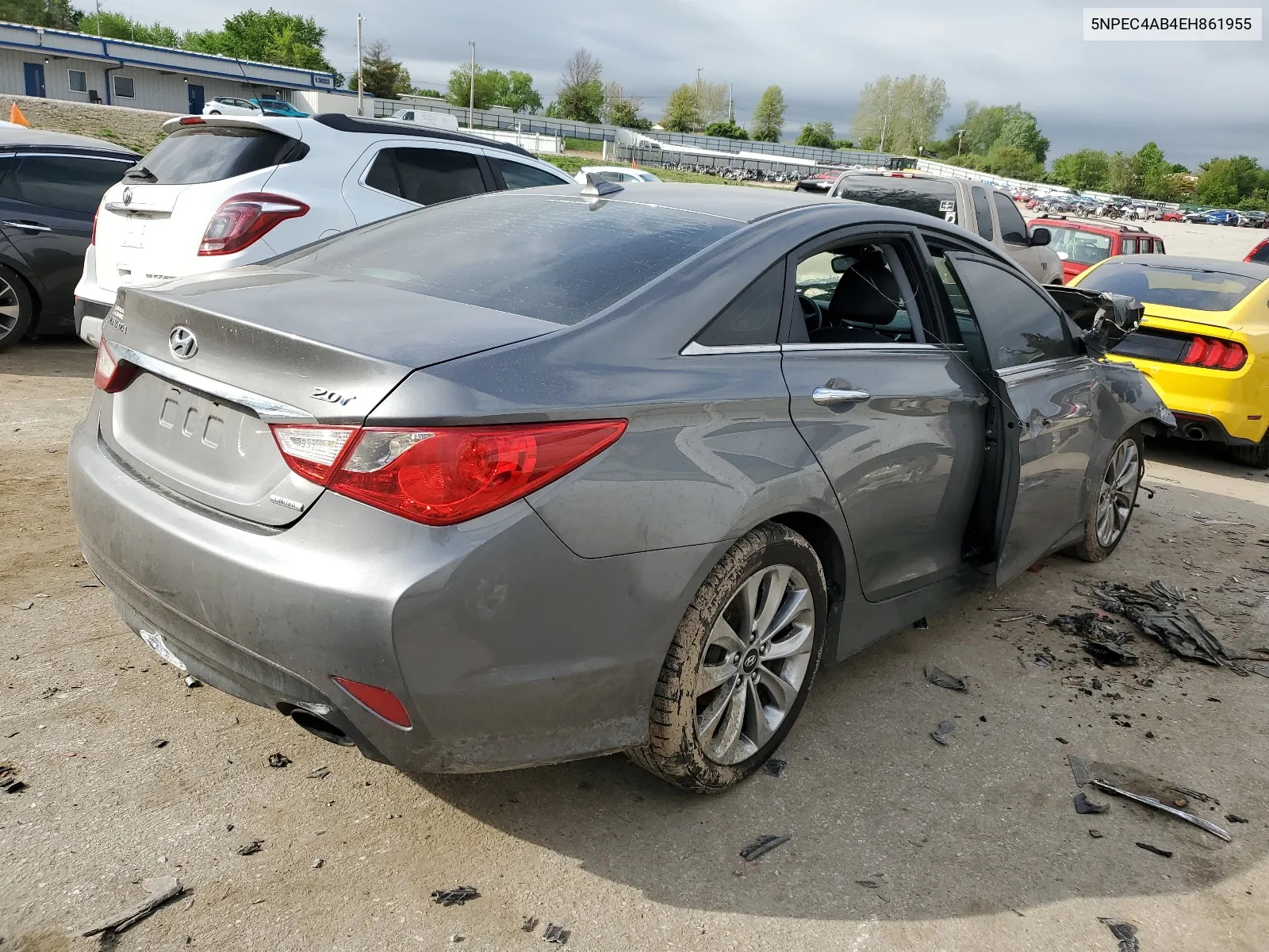 2014 Hyundai Sonata Se VIN: 5NPEC4AB4EH861955 Lot: 51579304