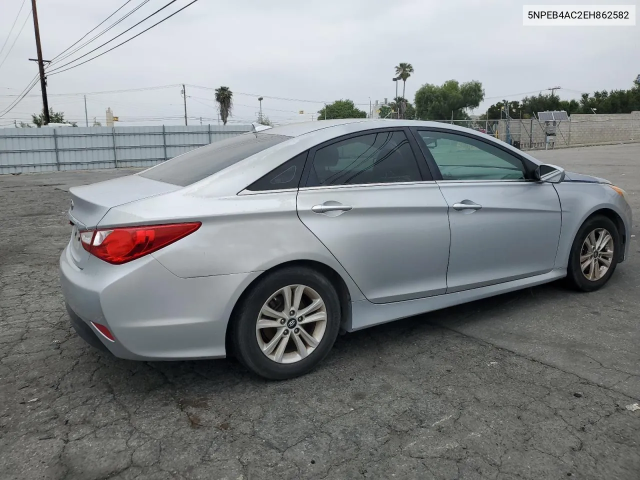 2014 Hyundai Sonata Gls VIN: 5NPEB4AC2EH862582 Lot: 52000204