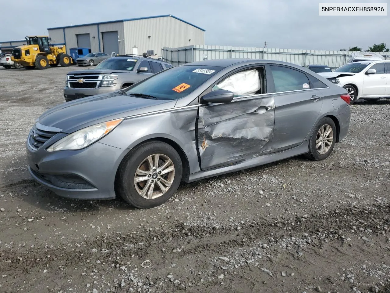 2014 Hyundai Sonata Gls VIN: 5NPEB4ACXEH858926 Lot: 55191954