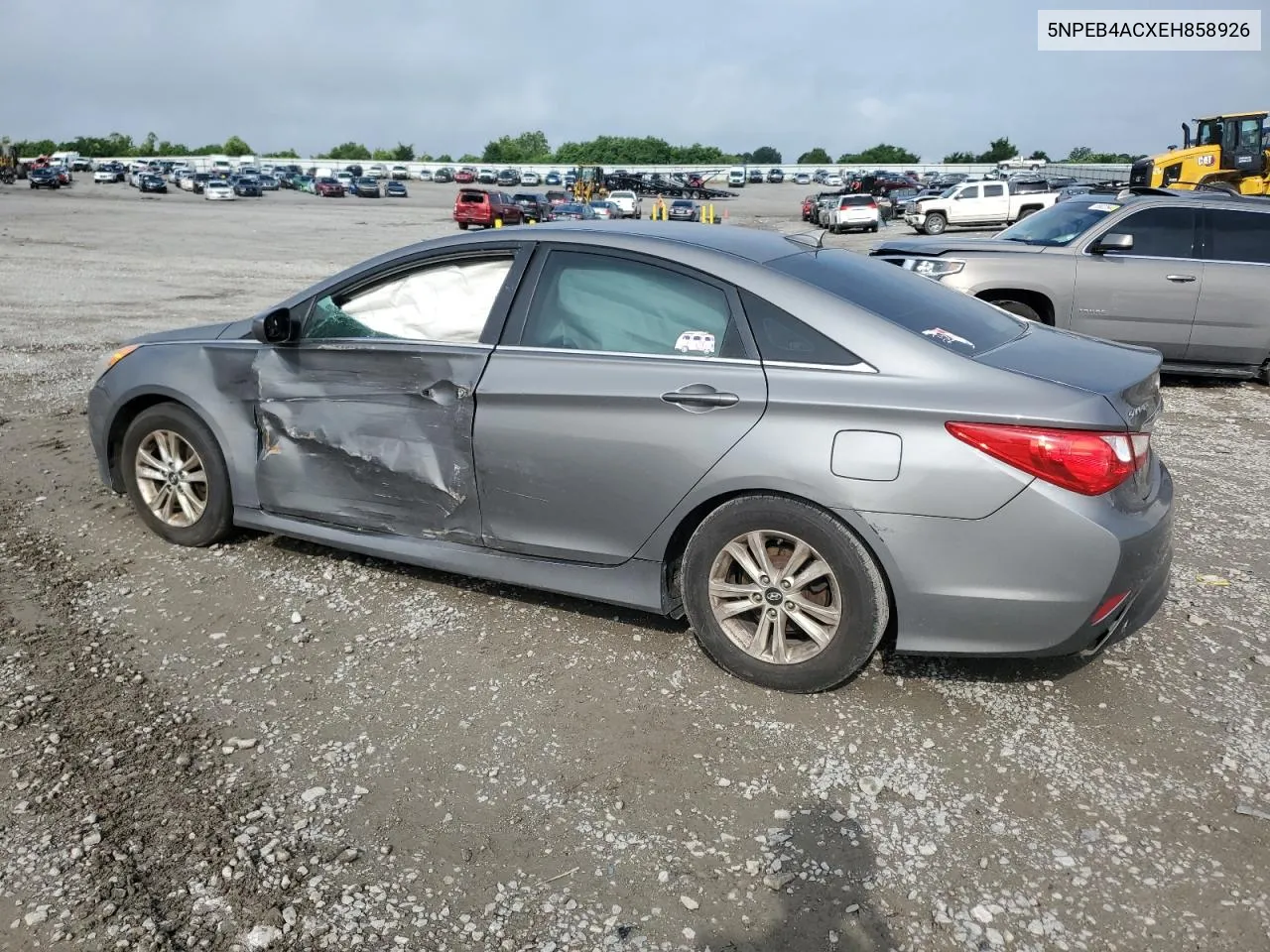 2014 Hyundai Sonata Gls VIN: 5NPEB4ACXEH858926 Lot: 55191954