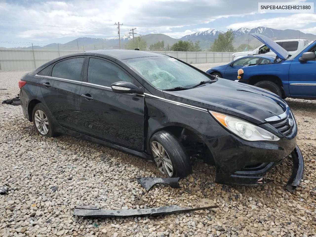 2014 Hyundai Sonata Gls VIN: 5NPEB4AC3EH821880 Lot: 40805926