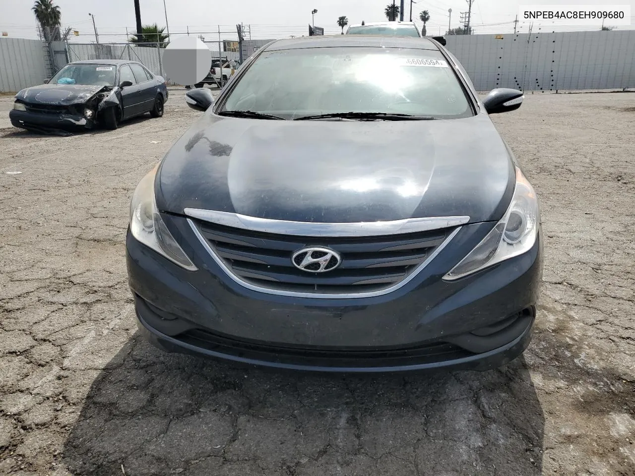 2014 Hyundai Sonata Gls VIN: 5NPEB4AC8EH909680 Lot: 56606594