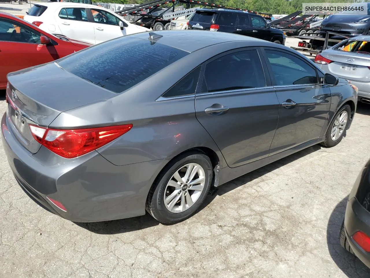 2014 Hyundai Sonata Gls VIN: 5NPEB4AC1EH866445 Lot: 56820794