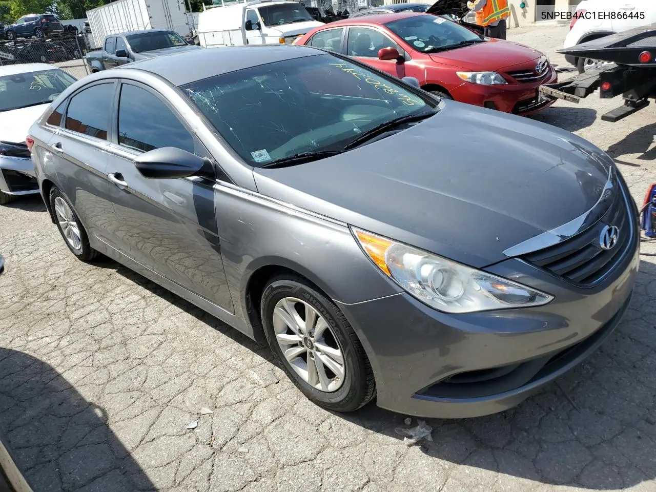 5NPEB4AC1EH866445 2014 Hyundai Sonata Gls