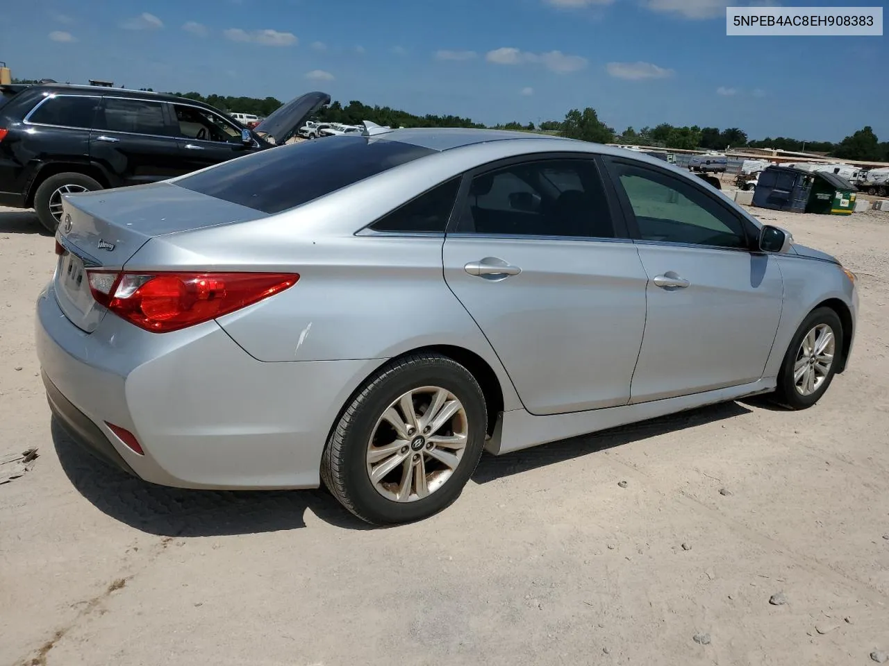 2014 Hyundai Sonata Gls VIN: 5NPEB4AC8EH908383 Lot: 57237084