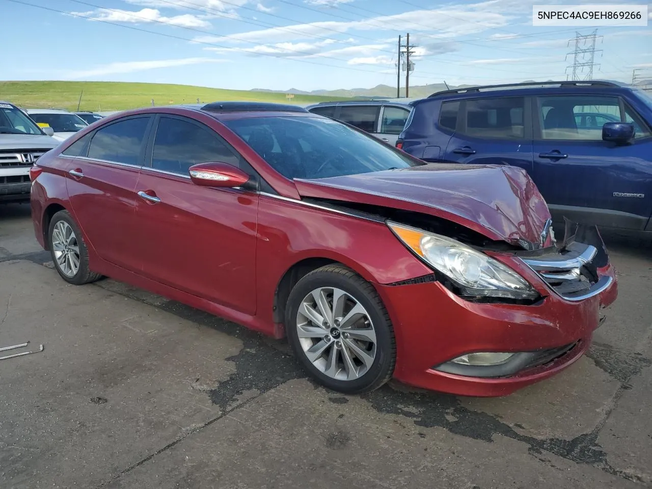 2014 Hyundai Sonata Se VIN: 5NPEC4AC9EH869266 Lot: 57457904