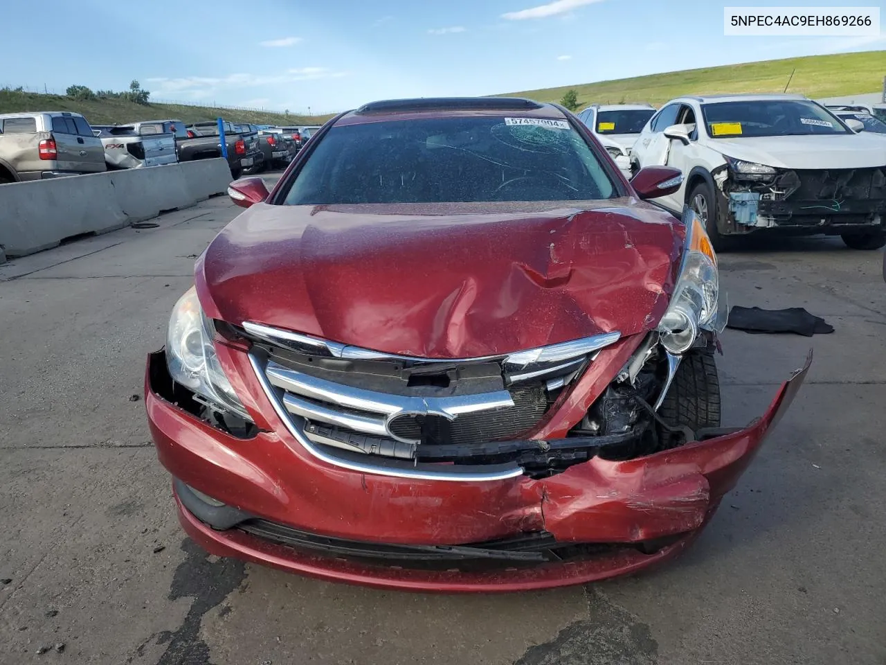 5NPEC4AC9EH869266 2014 Hyundai Sonata Se