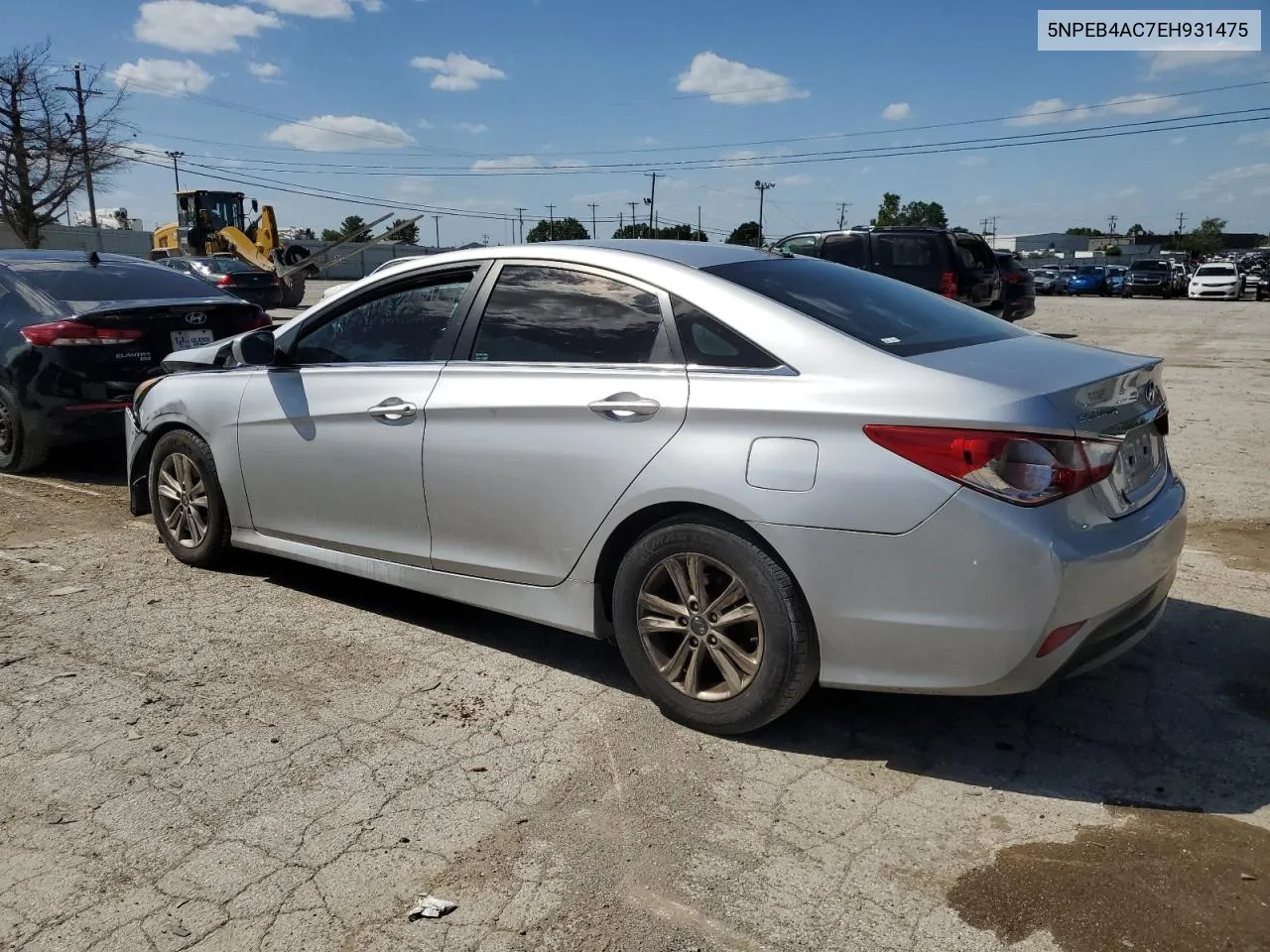 2014 Hyundai Sonata Gls VIN: 5NPEB4AC7EH931475 Lot: 58345764