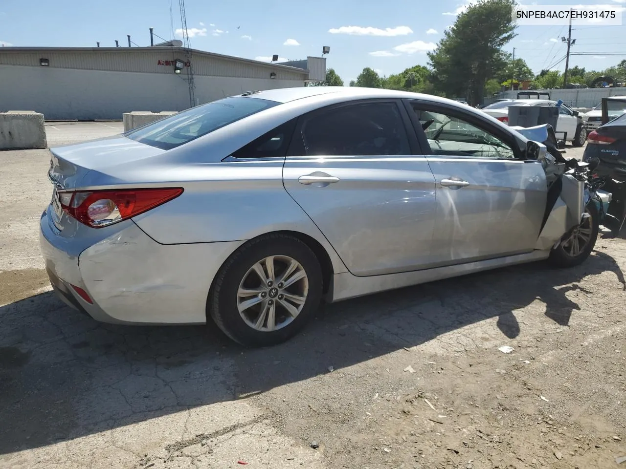 2014 Hyundai Sonata Gls VIN: 5NPEB4AC7EH931475 Lot: 58345764