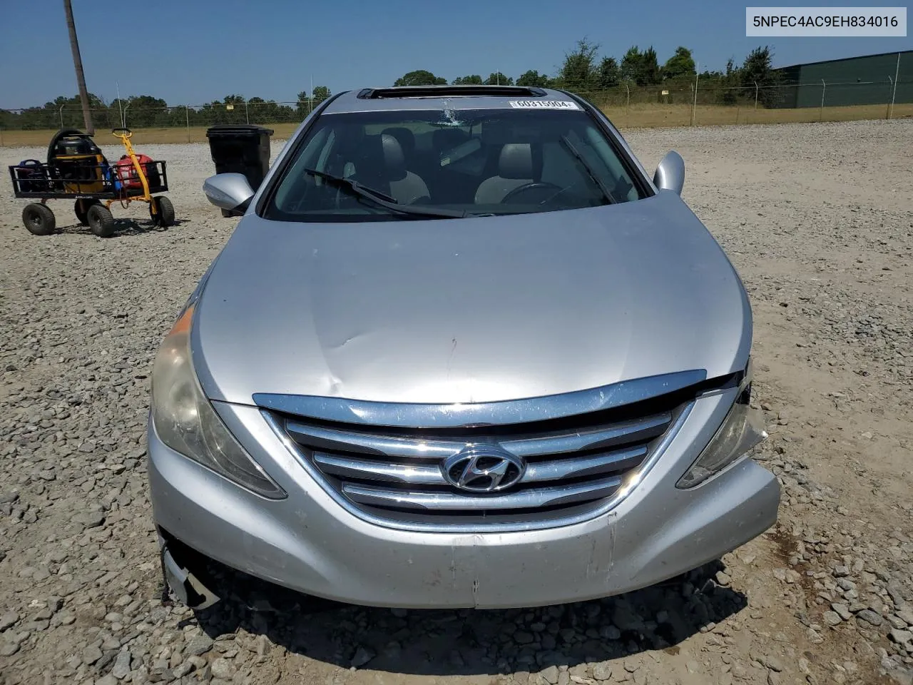 2014 Hyundai Sonata Se VIN: 5NPEC4AC9EH834016 Lot: 60315904