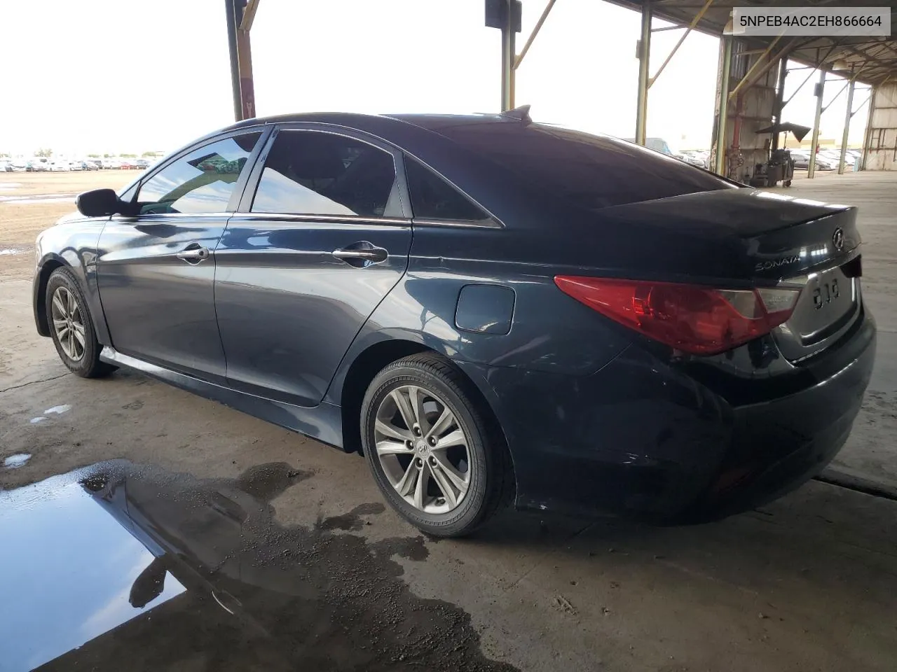 2014 Hyundai Sonata Gls VIN: 5NPEB4AC2EH866664 Lot: 60571974